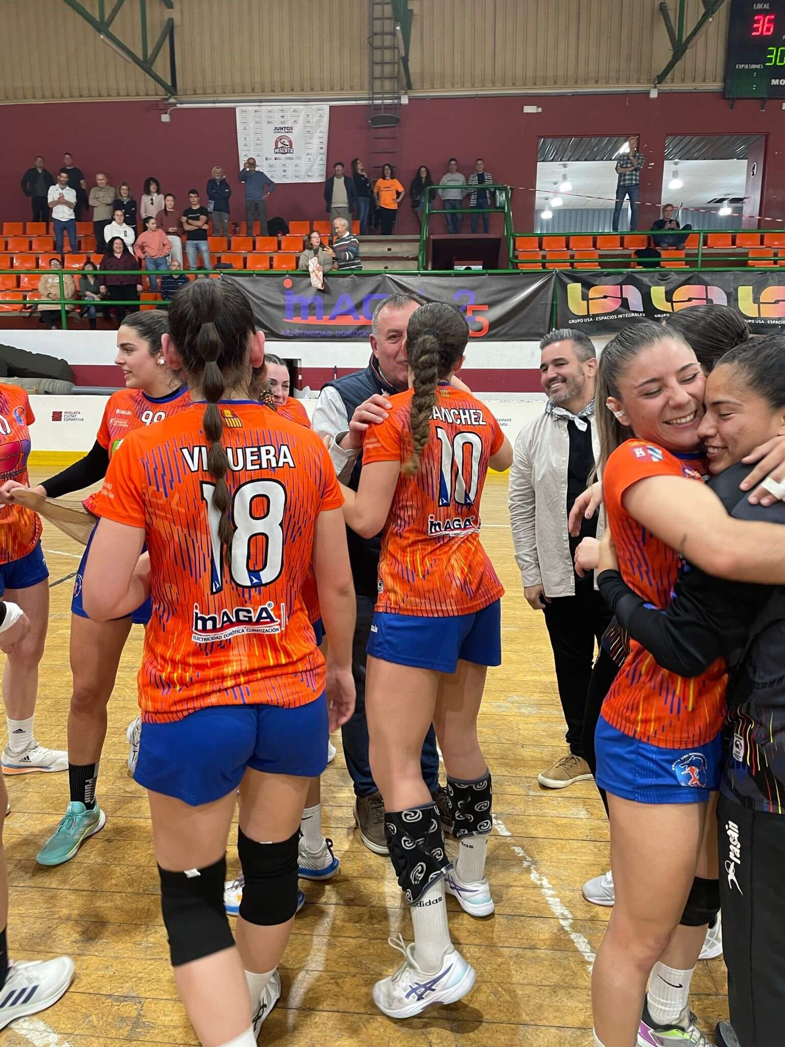  El Grupo Usa Handbol Mislata UPV asciende a División de Honor Oro