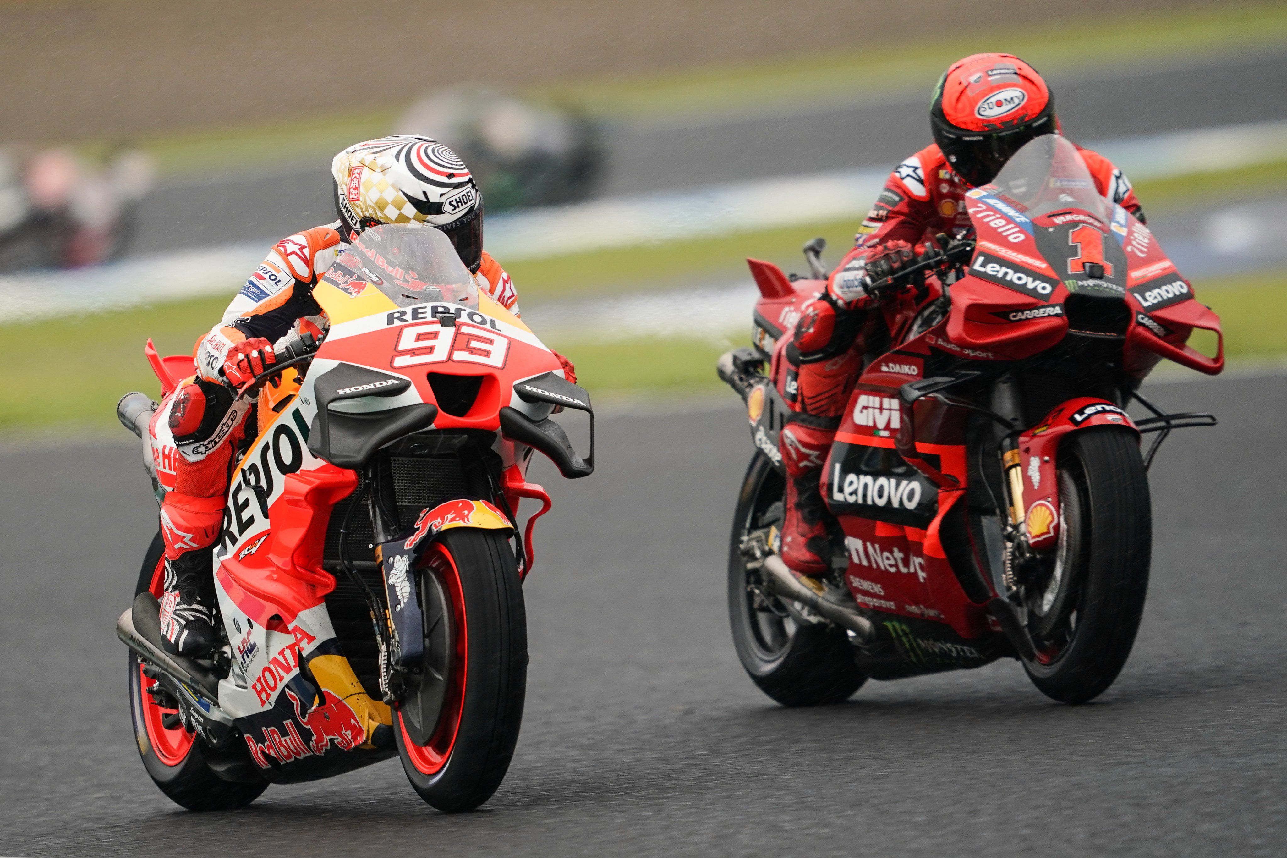  Marc Márquez, en el GP de Japón.