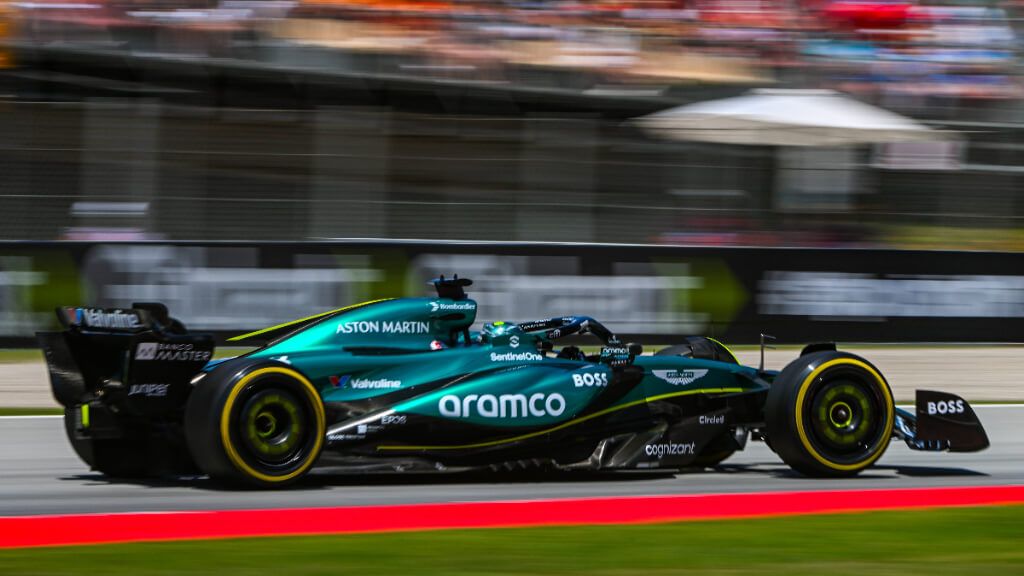  Fernando Alonso, en el Gran Premio de España.