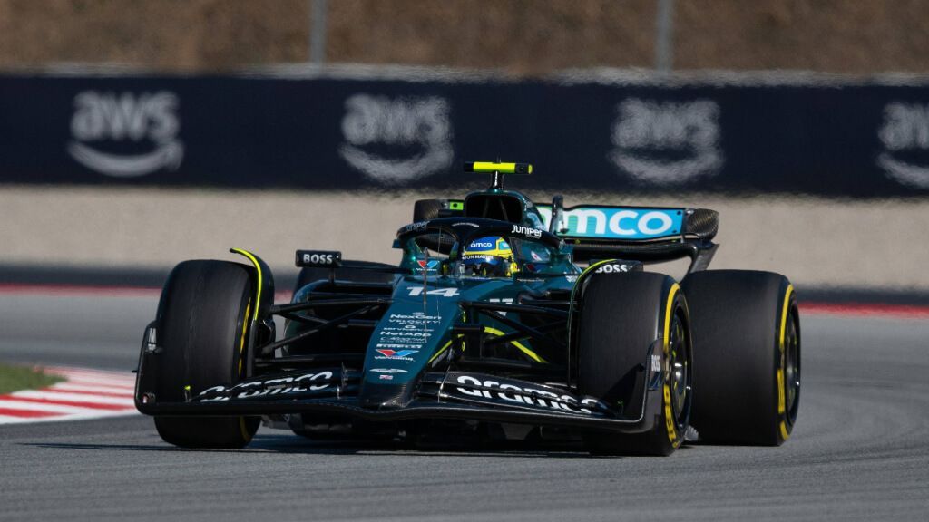  Fernando Alonso, en el GP de España.