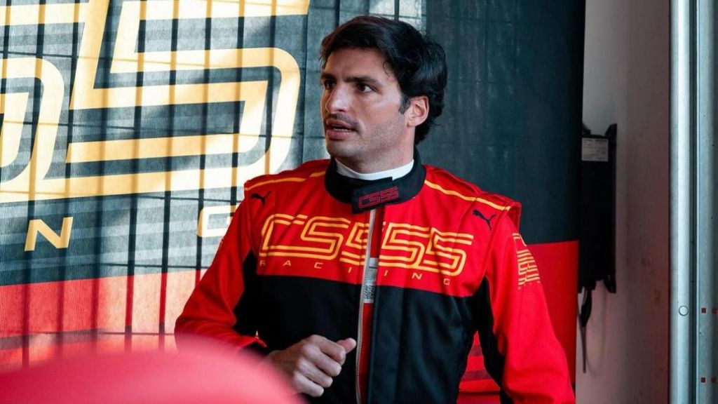  Carlos Sainz, presentando su proyecto de karting.