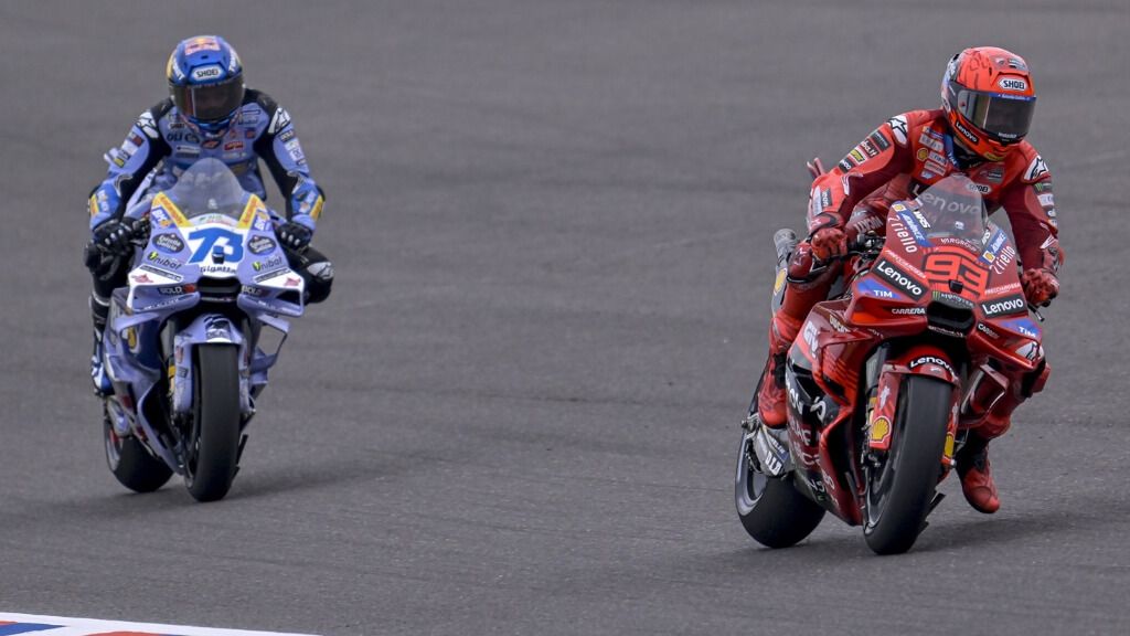  Álex y Marc Márquez en el GP de Argentina