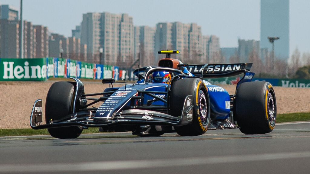 Carlos Sainz, en el Gran Premio de China.