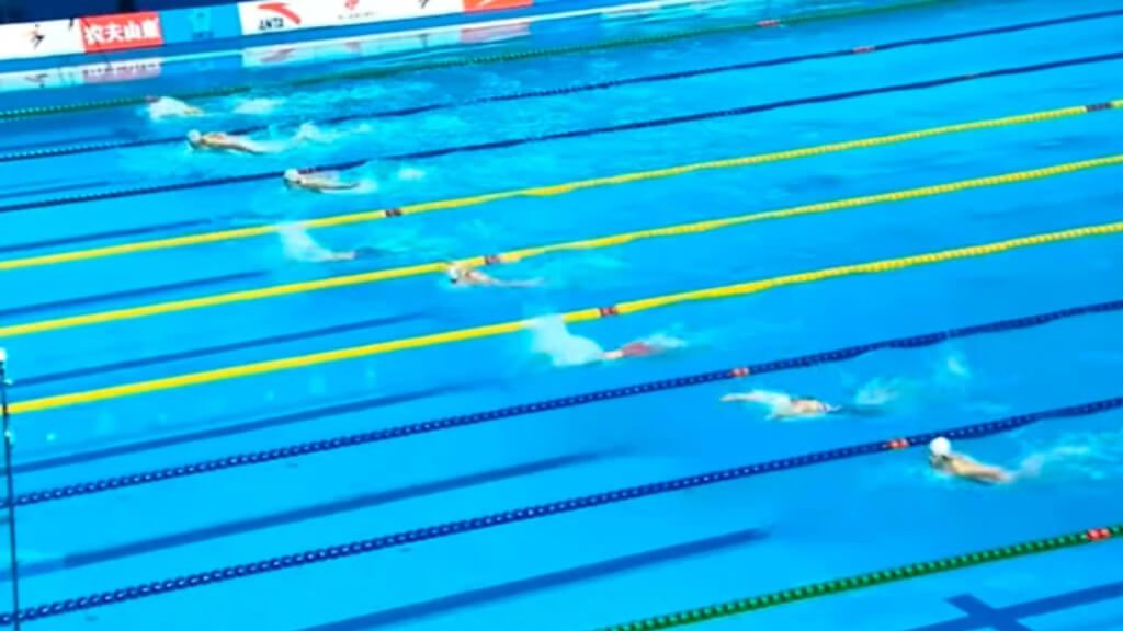 Competición en la que participa Yu Zidi (Redes sociales)