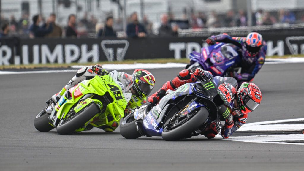  Fabio Quartararo, durante el Gran Premio de Silverstone.