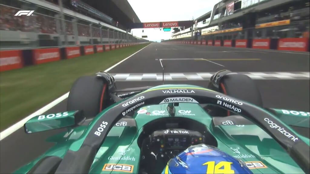  Fernando Alonso, en Hungría.