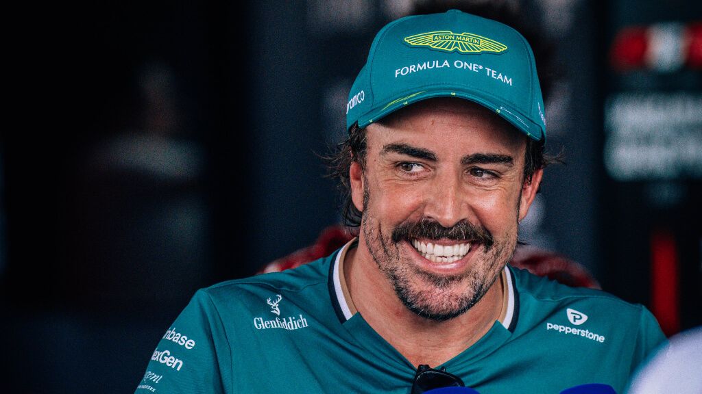Fernando Alonso, en Hungría.