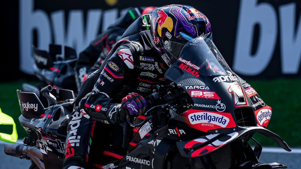 Jorge Martín, en Austria.