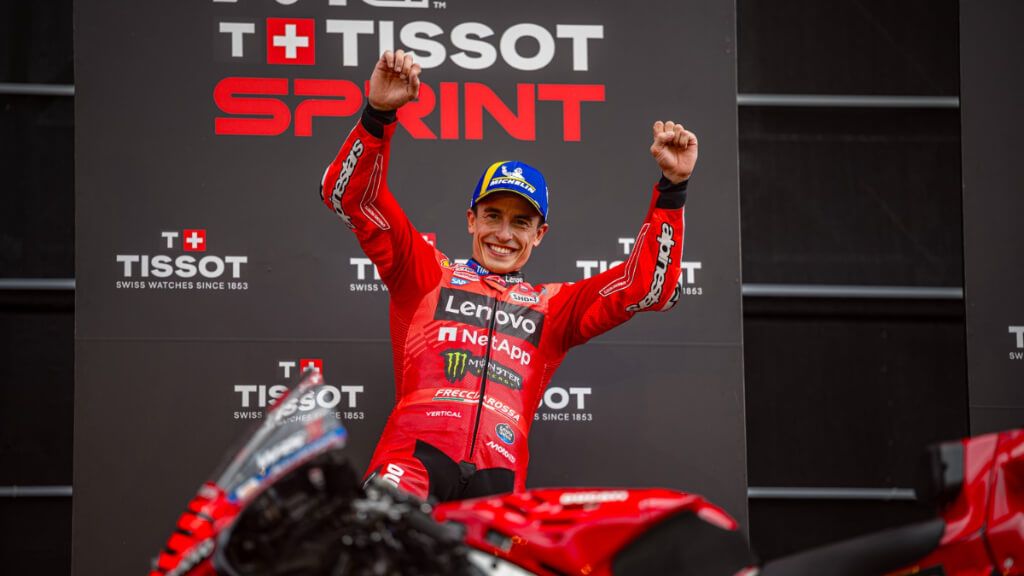 Marc Márquez, en Austria.