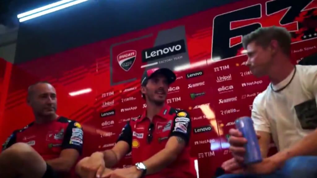 Pecco Bagnaia, en el GP de Austria.