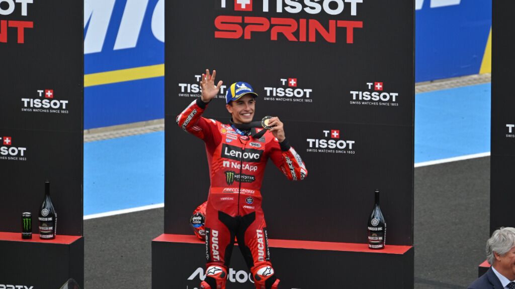  Marc Márquez, en Hungría.