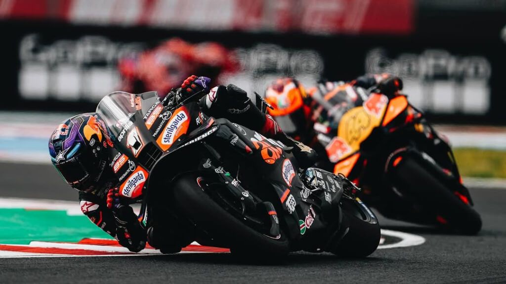 Jorge Martín, en Hungría.