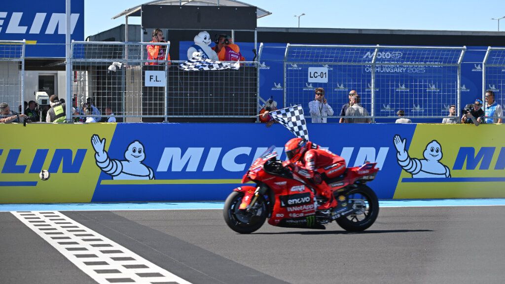  Marc Márquez, en Hungría.
