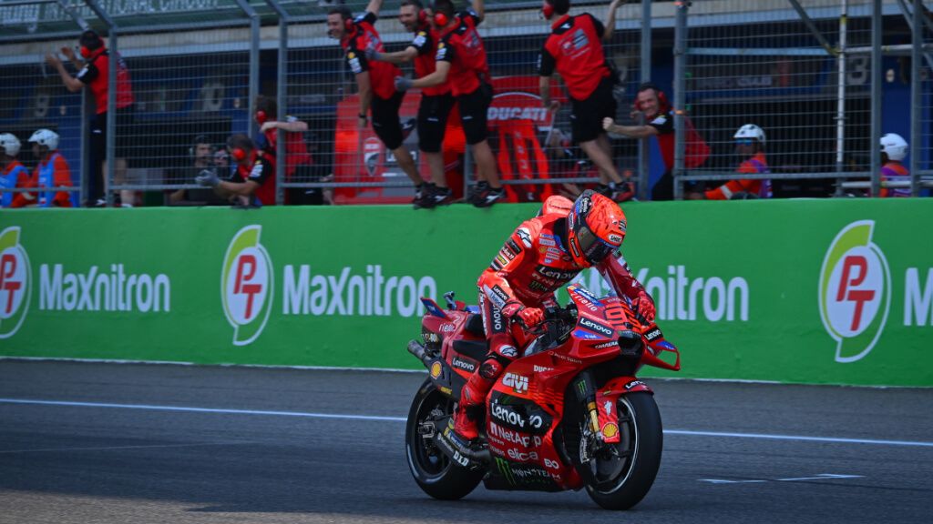  Marc Márquez, en el Gran Premio de Tailandia.