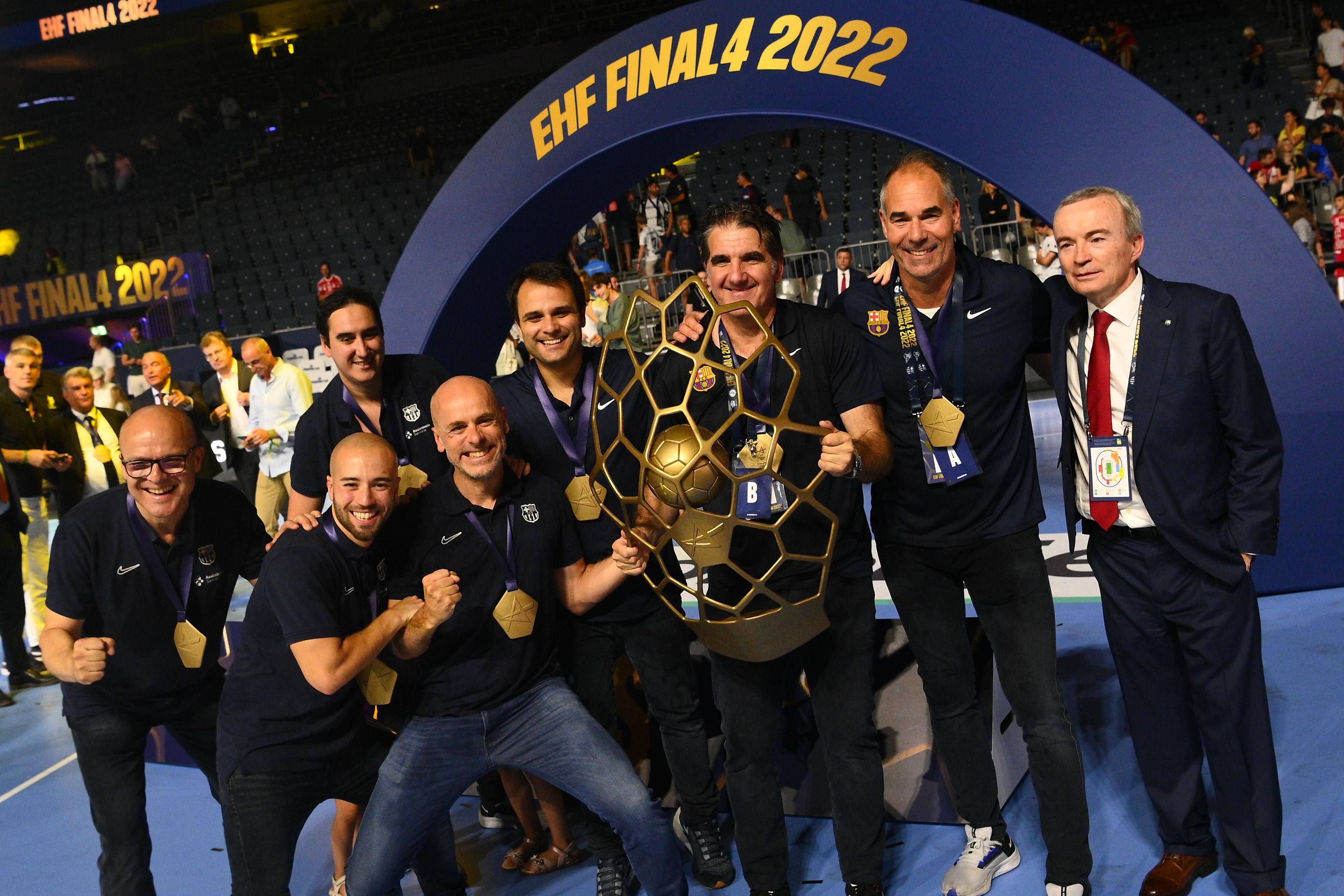  El Barcelona, campeón de la EHF 2022.