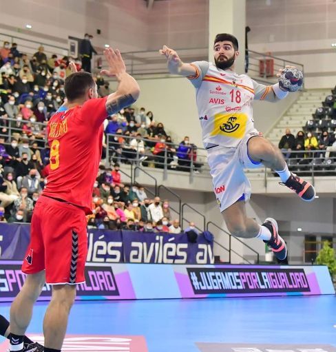Imanol Garciandia en un partido con los Hispanos.