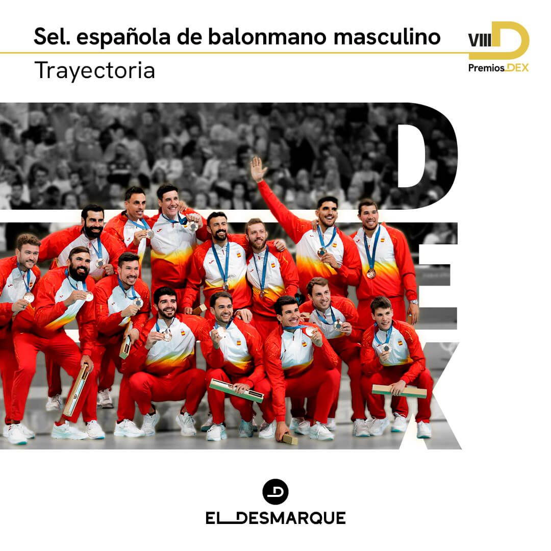 La Selección Española Masculina de Balonmano, Premio DEX 2024.