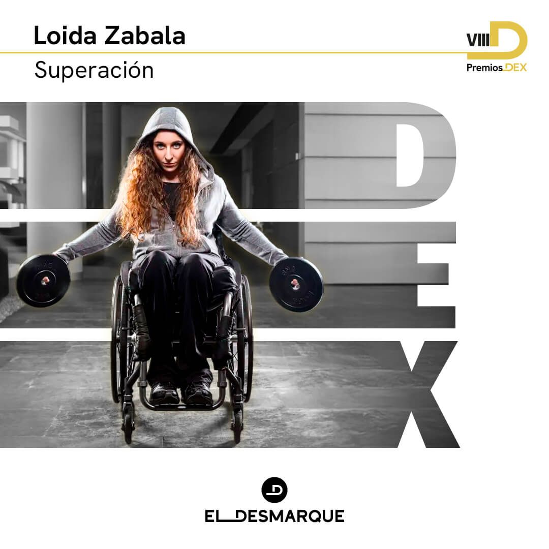 Loida Zabala, Premio DEX 2024 a la Superación en la VIII Gala de ElDesmarque.