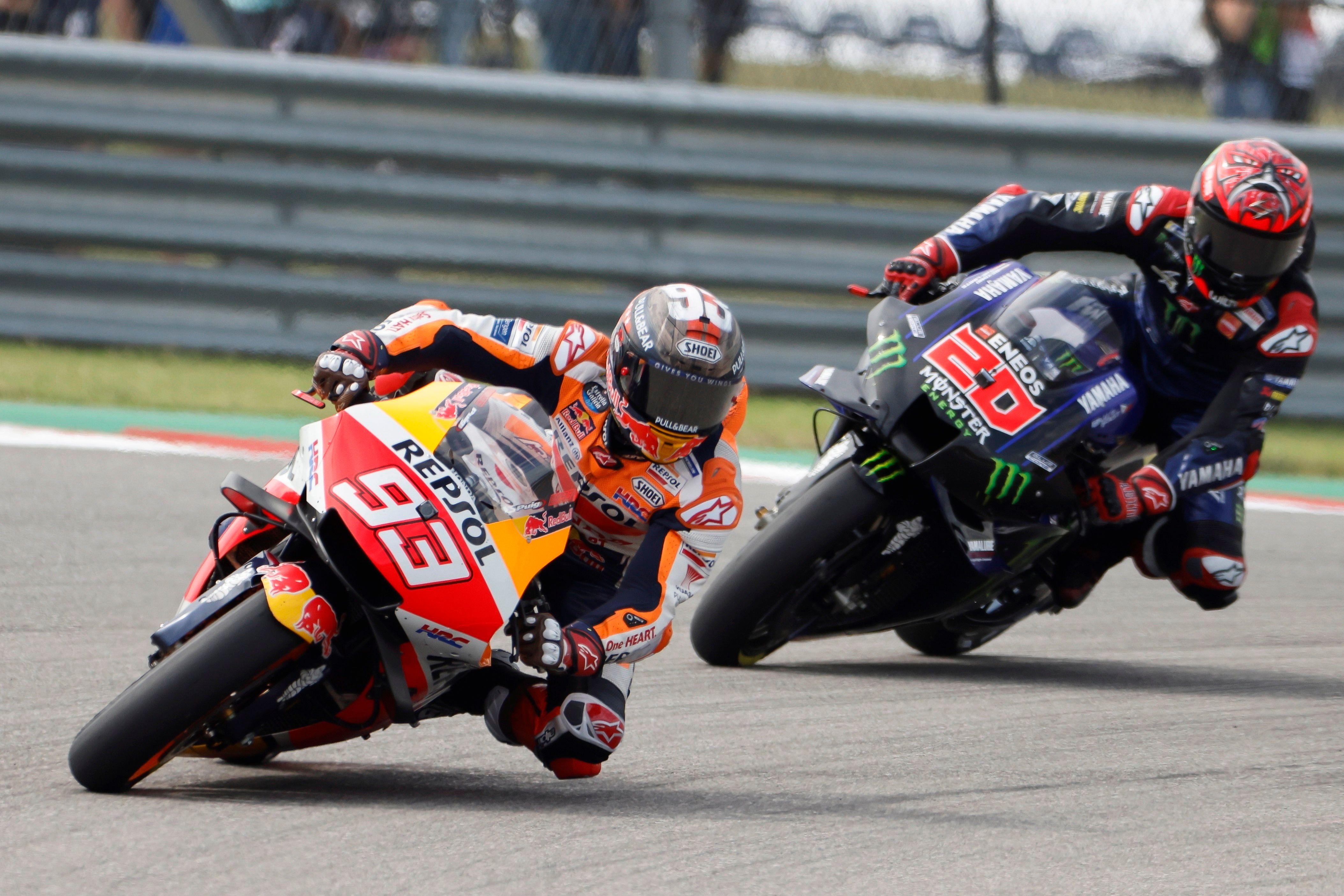  Marc Márquez, en el GP de Austin.