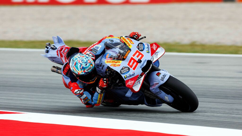  Marc Márquez, en el GP de Montmeló.