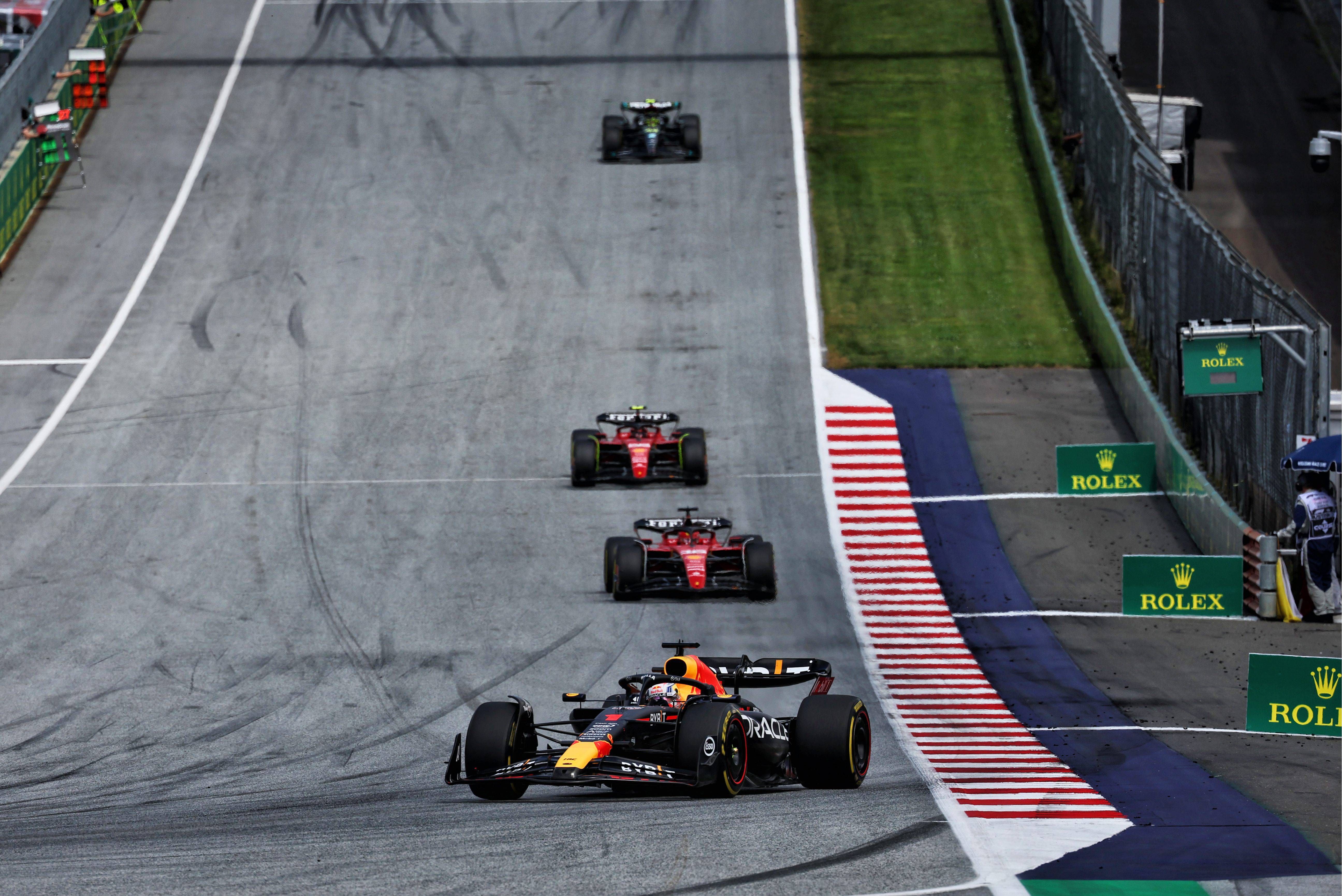  Max Verstappen, en el GP de Austria.