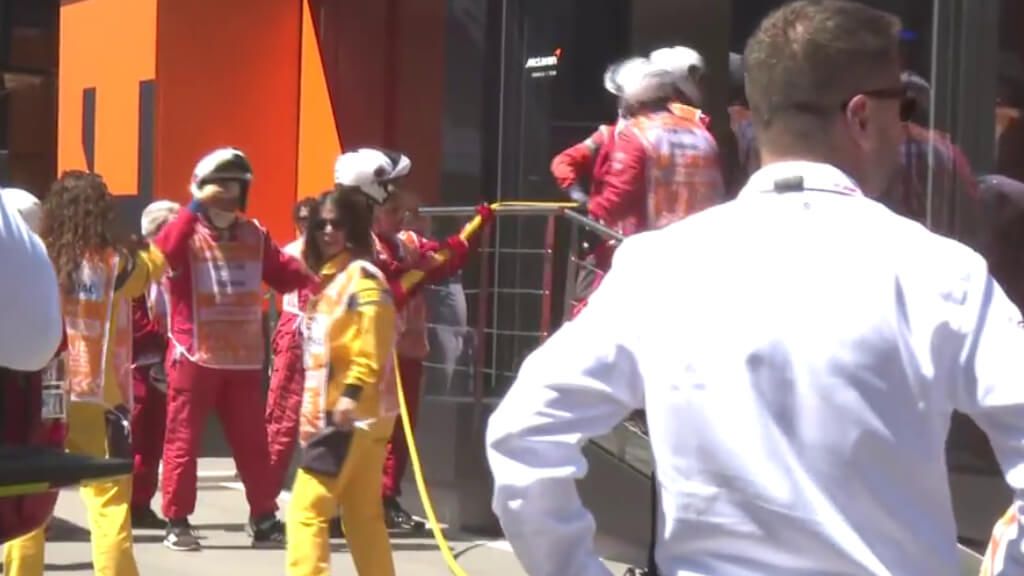  Incendio en el Gran Premio de España