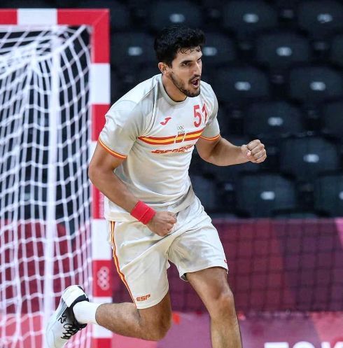 Miguel Sánchez-Migallón en Tokio.