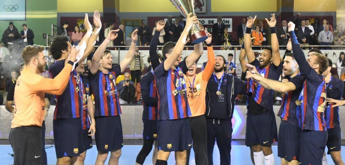  Primer título de Ian Barrufet con el Barcelona