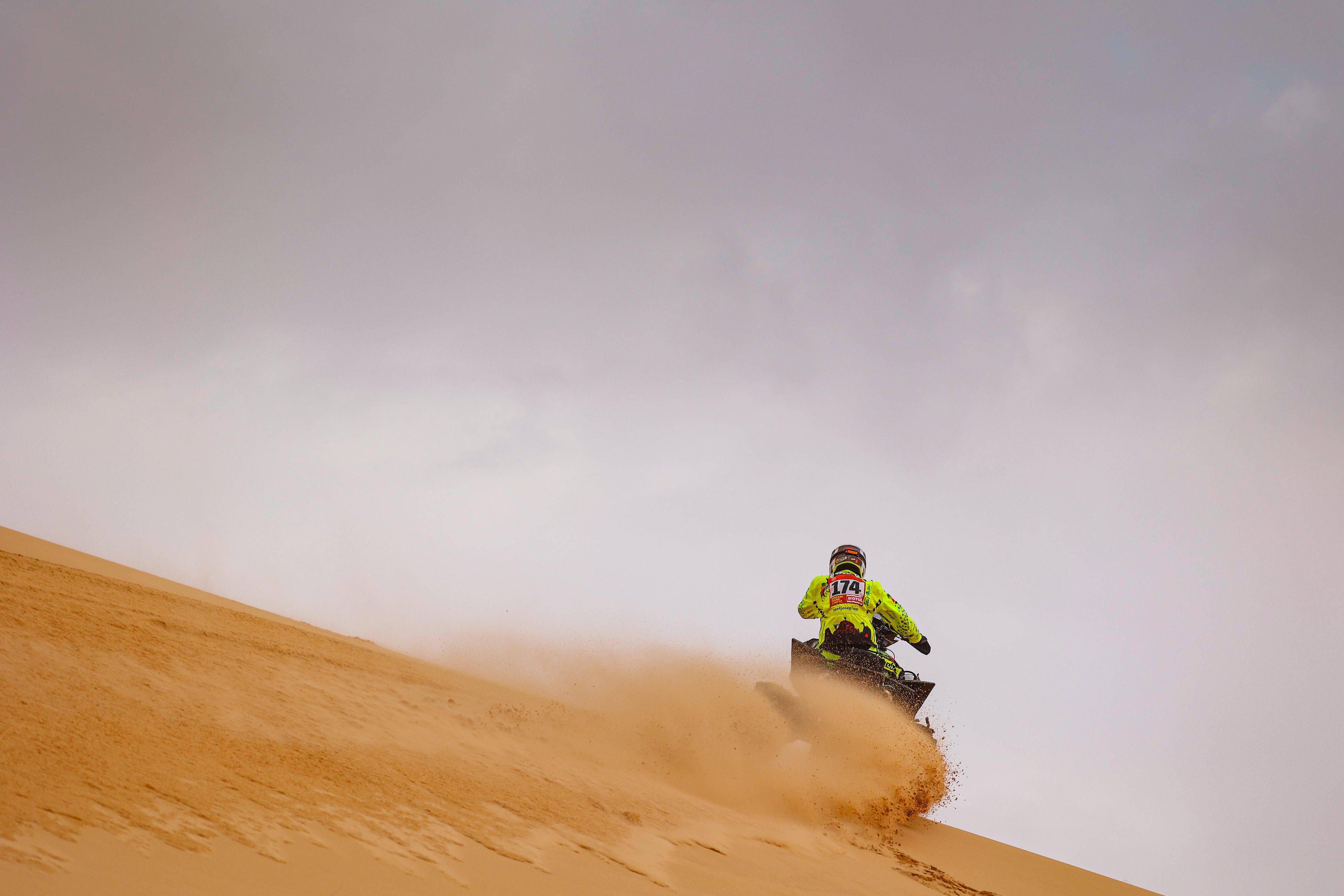  Toni Vingut, en el Dakar.