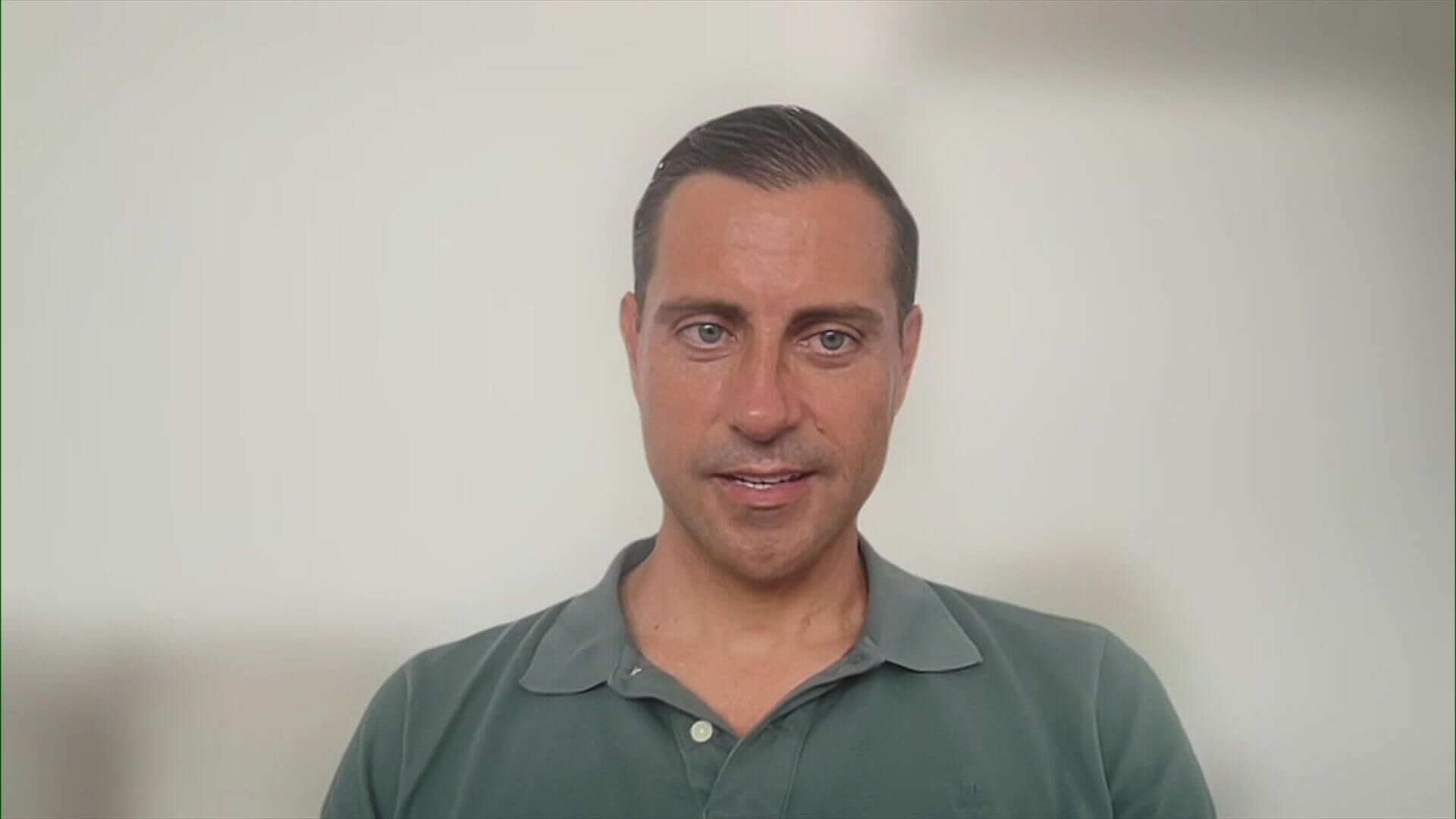 Pablo Fernández, durante su entrevista en ElDesmarque.