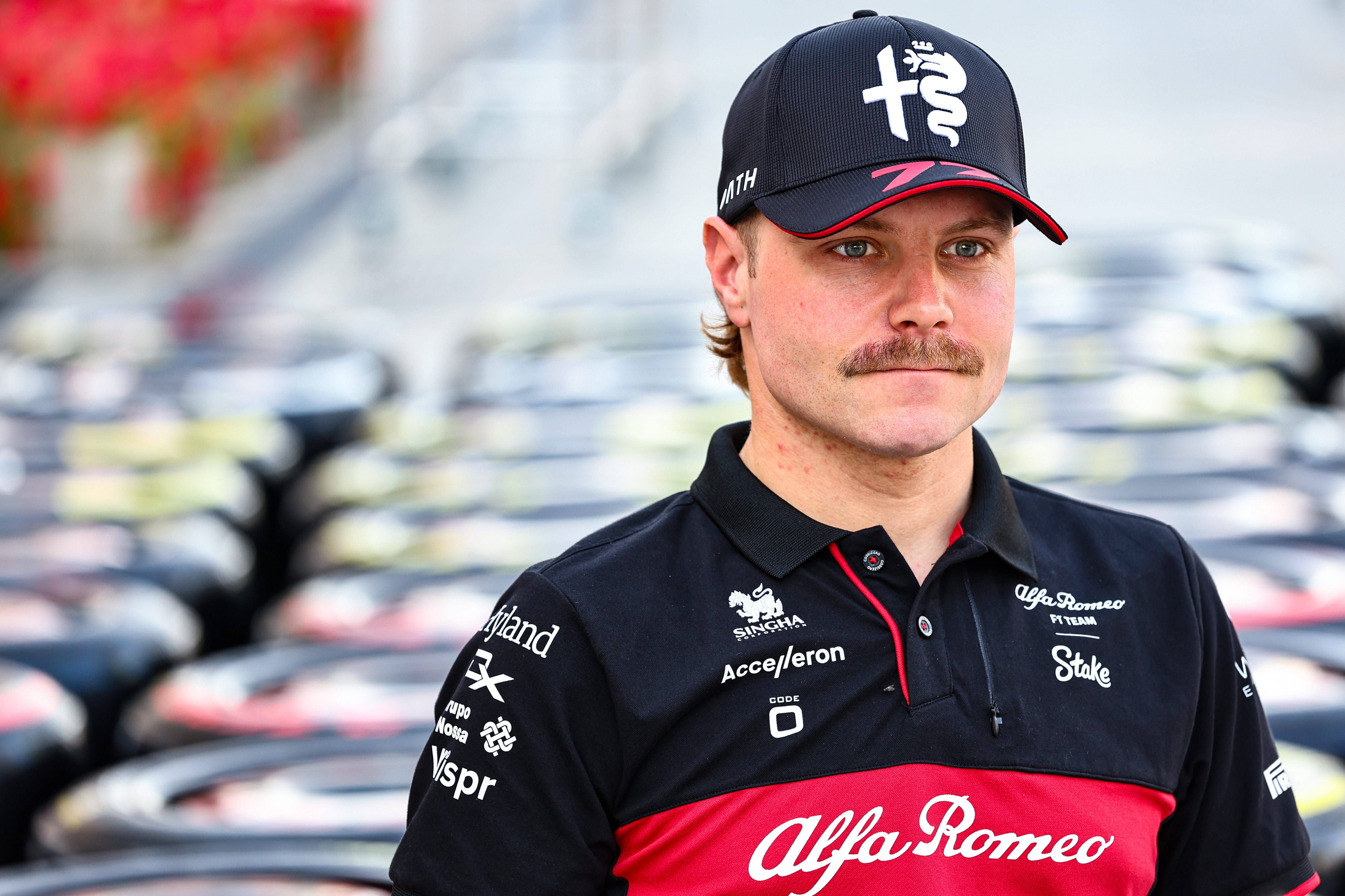 Valtteri Bottas en los test de Baréin.