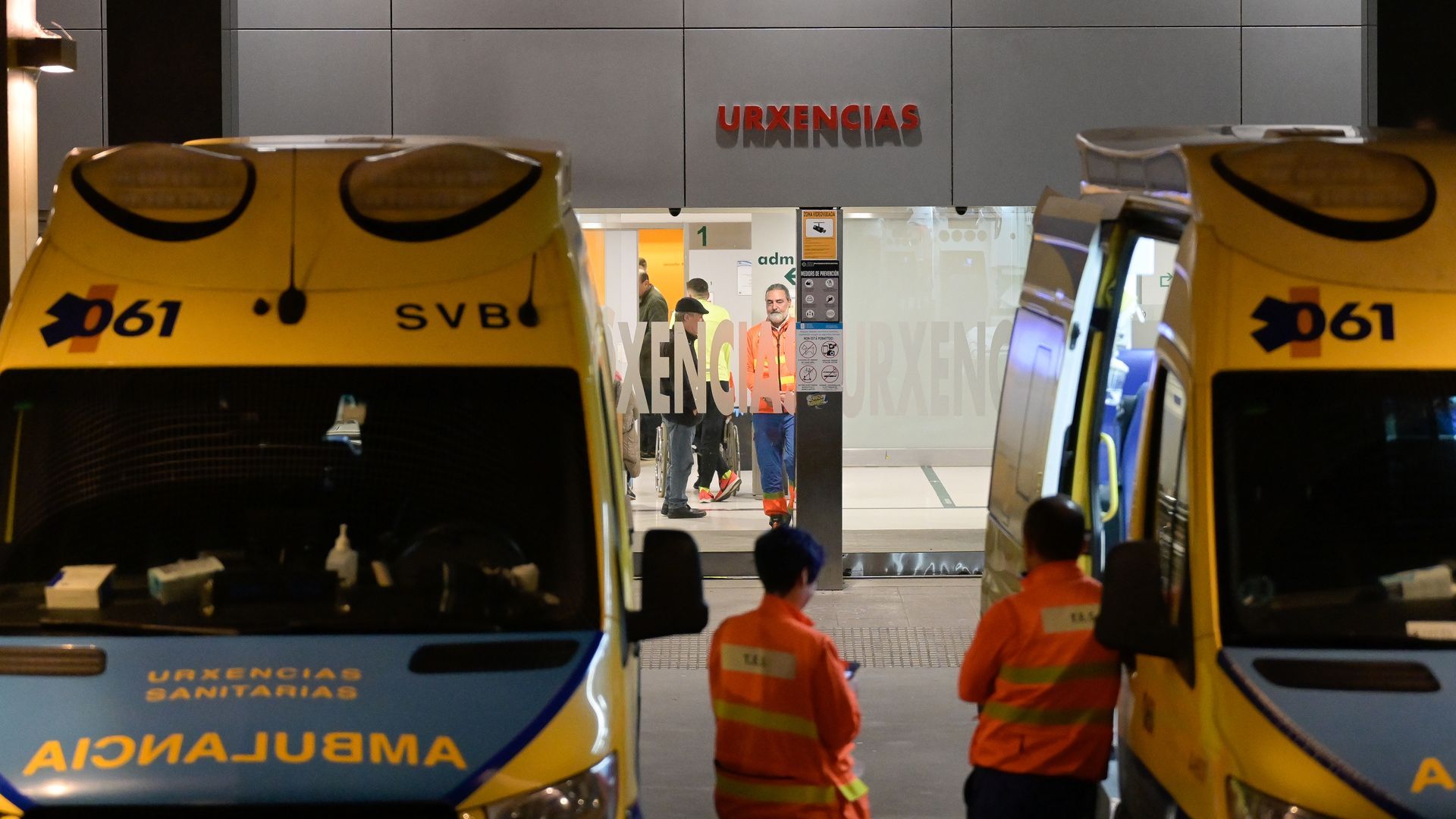 Ambulancia en A Coruña