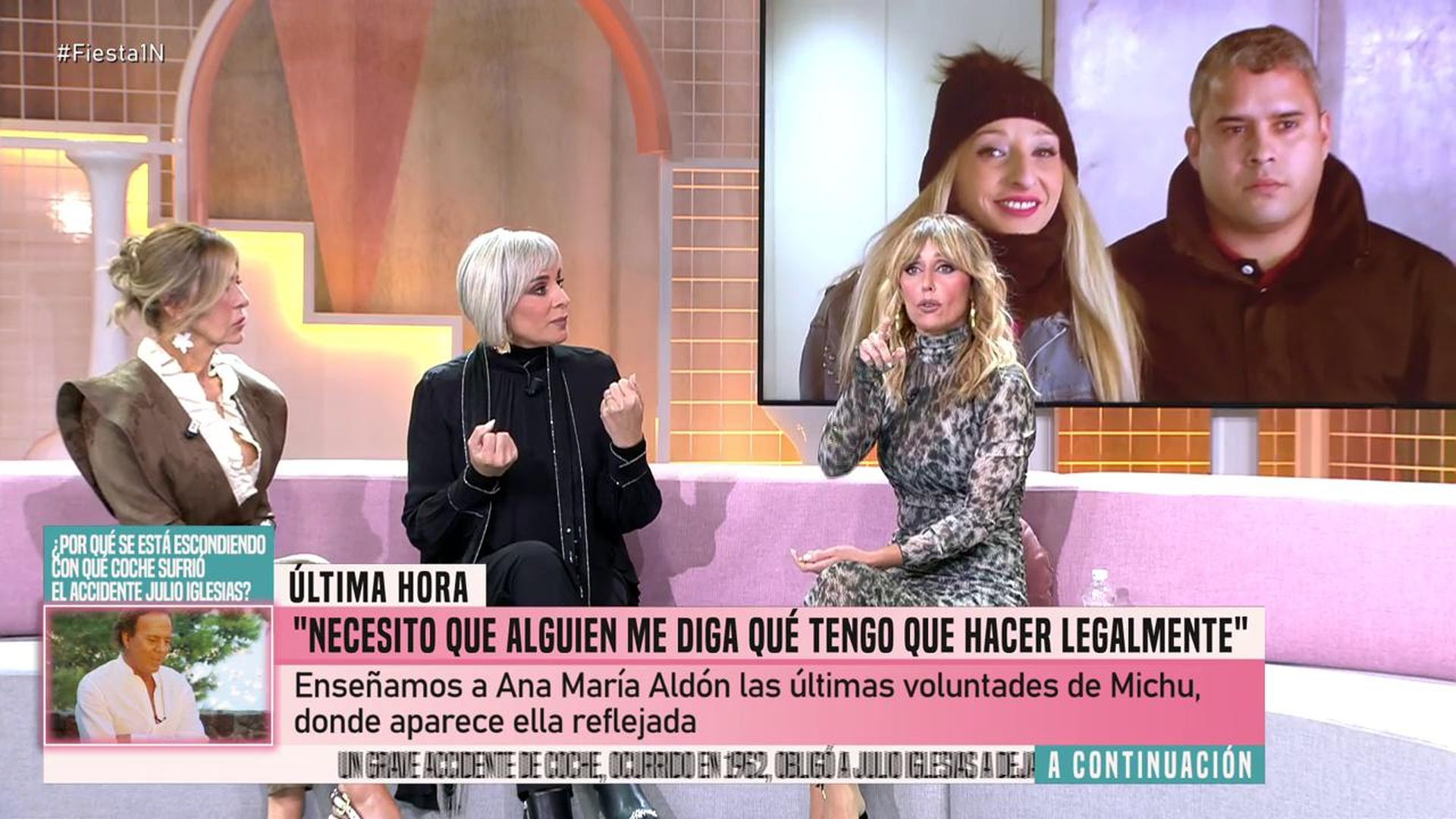 Ana María lee un documento revelador sobre Michu