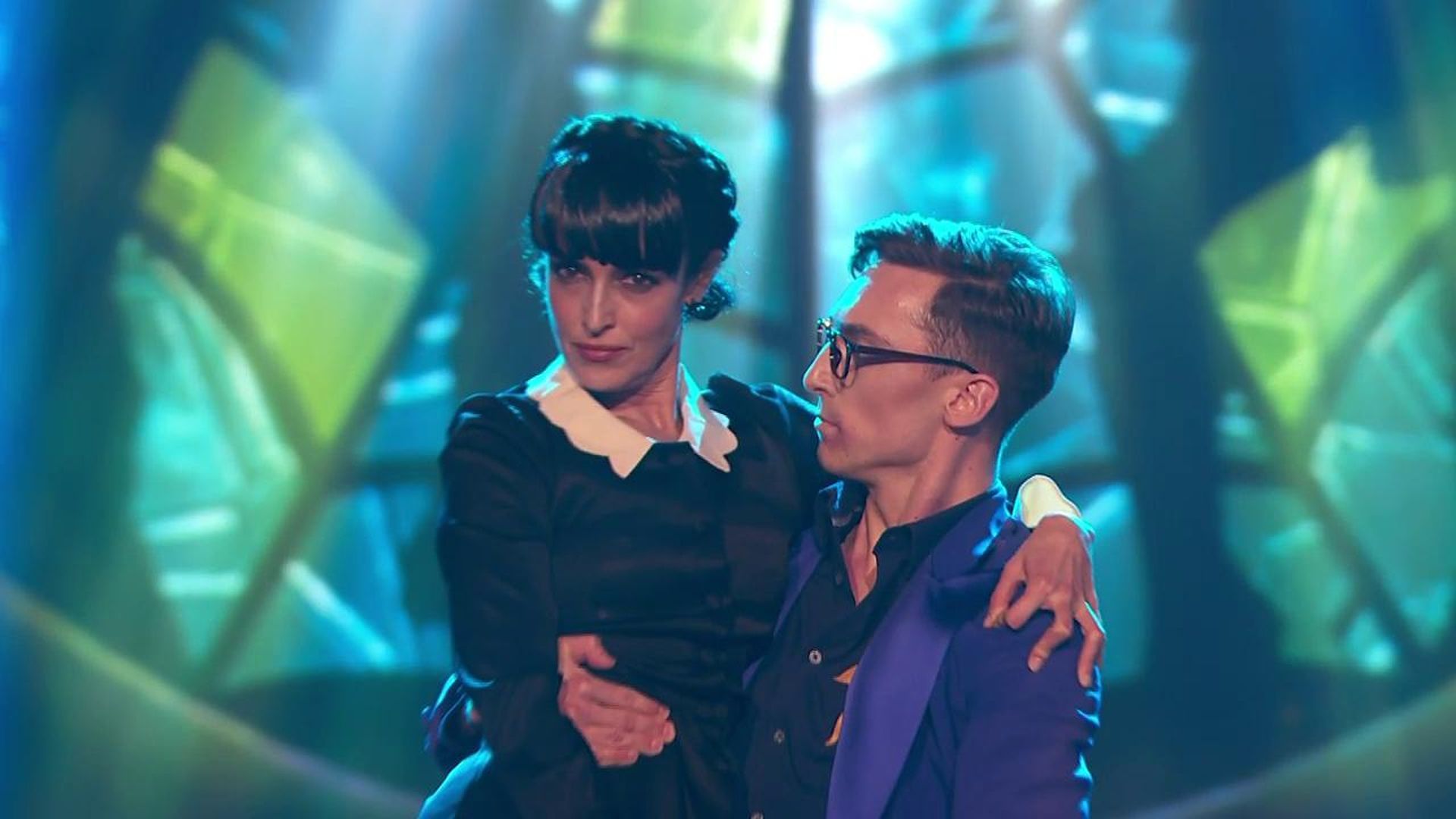 La actuación de Blanca Romero en la gala 8