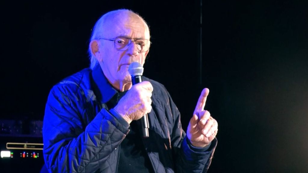 El profesor Doc Brown aterriza en España para celebrar los 40 años de 'Regreso al futuro'