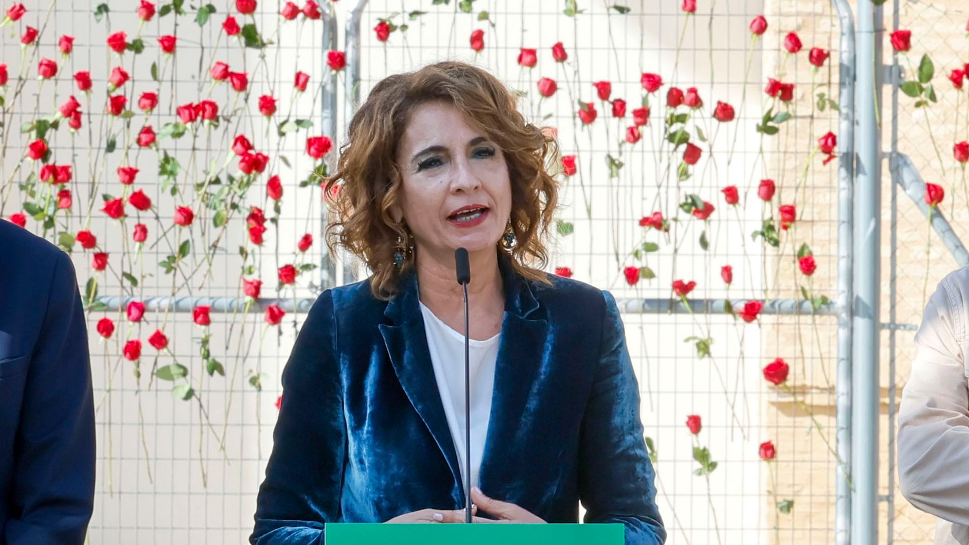 La secretaria general del PSOE-A, vicepresidenta primera y ministra de Hacienda, María Jesús Montero