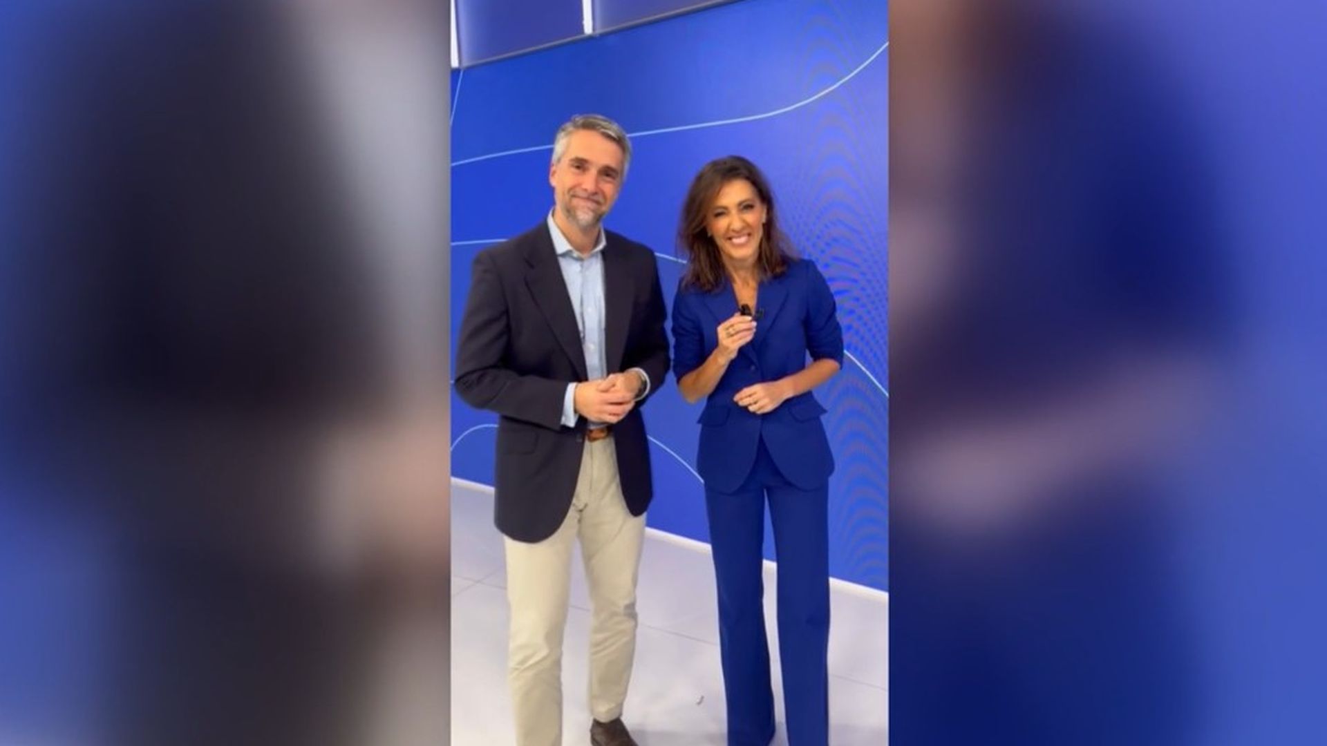 Carlos Franganillo y Ángeles Blanco presentarán juntos el informativo de la noche de lunes a viernes