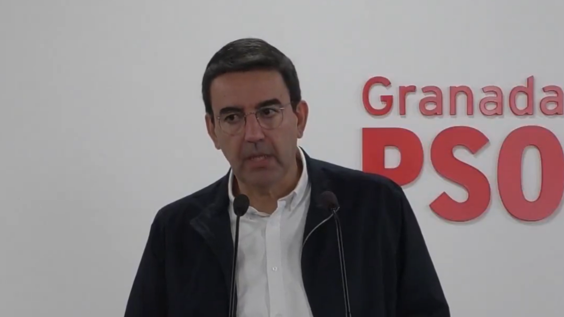 El portavoz de Presidencia del Grupo Socialista en el Parlamento andaluz, Mario Jiménez