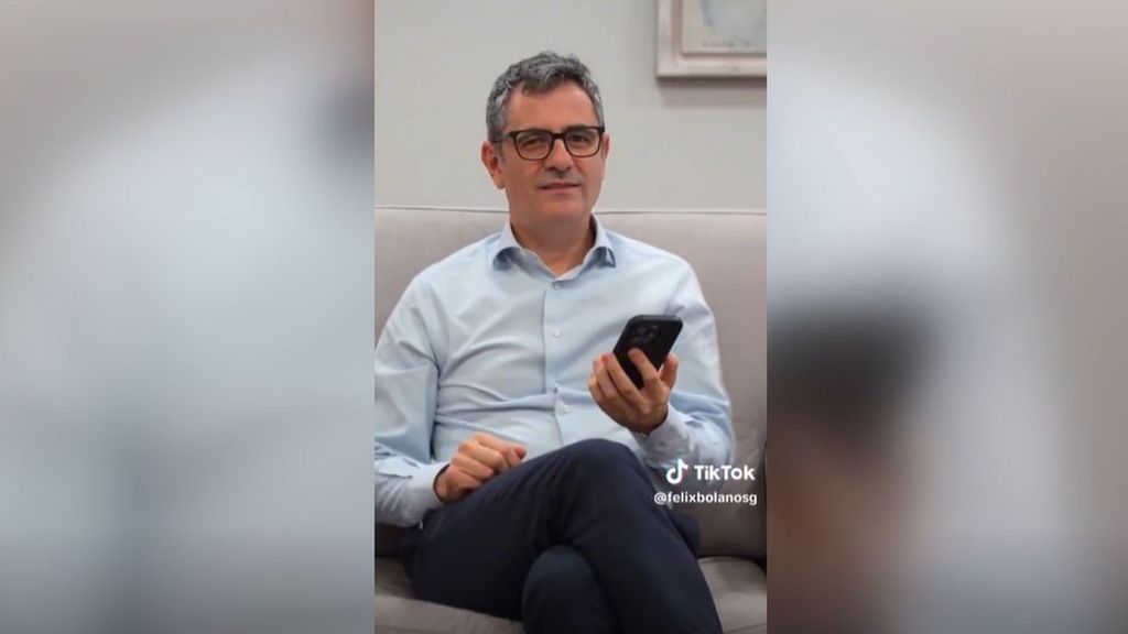 Félix Bolaños y su vídeo en TikTok junto a Pilar Alegría y Óscar Puente en clave de humor