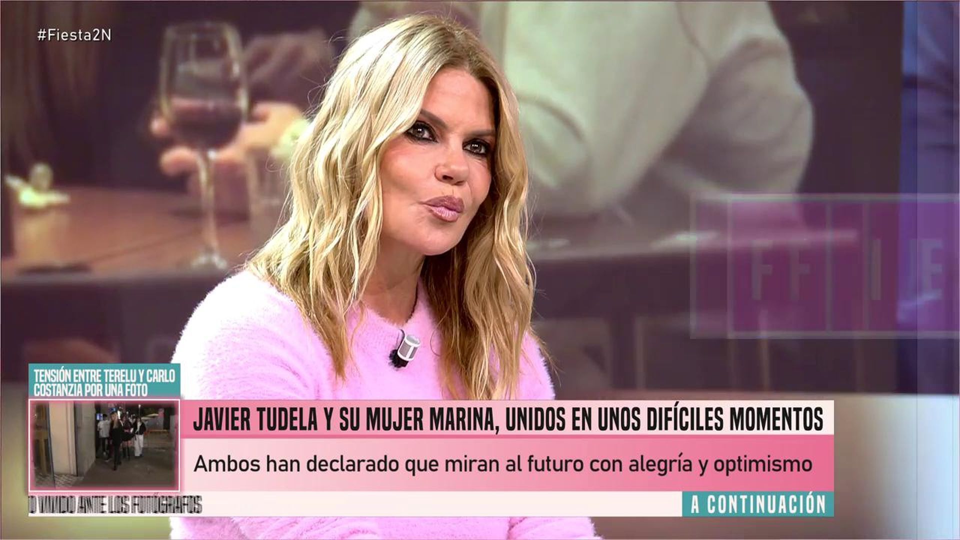 Makoke habla de la enfermedad de su nueva en 'Fiesta'