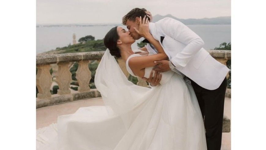 Marcos Llorente el día de su boda. FUENTE: INSTAGRAM @marcosllorente