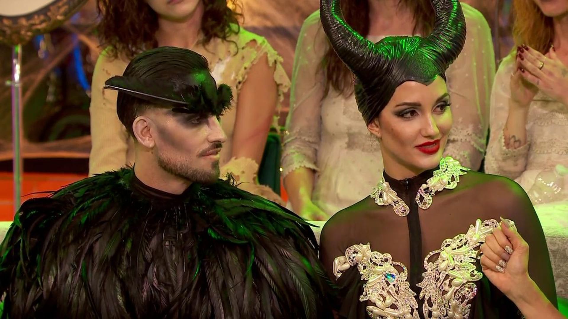 Tania Medina y su bailarín