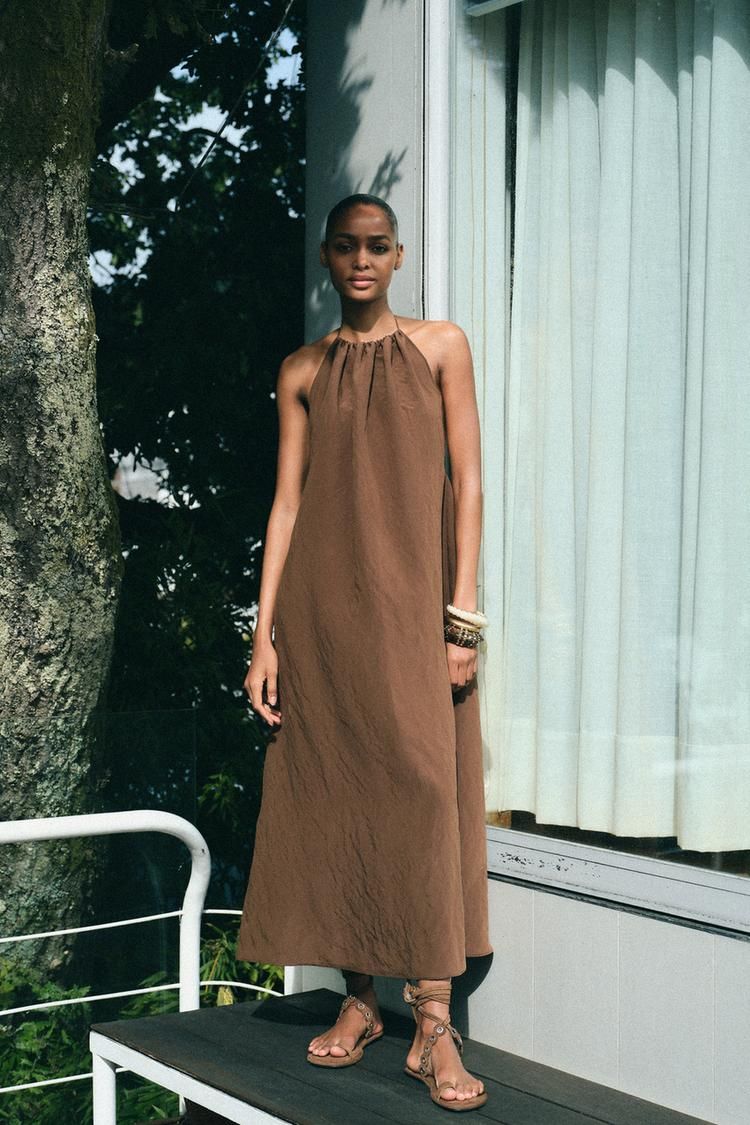 Vestido fluido minimal