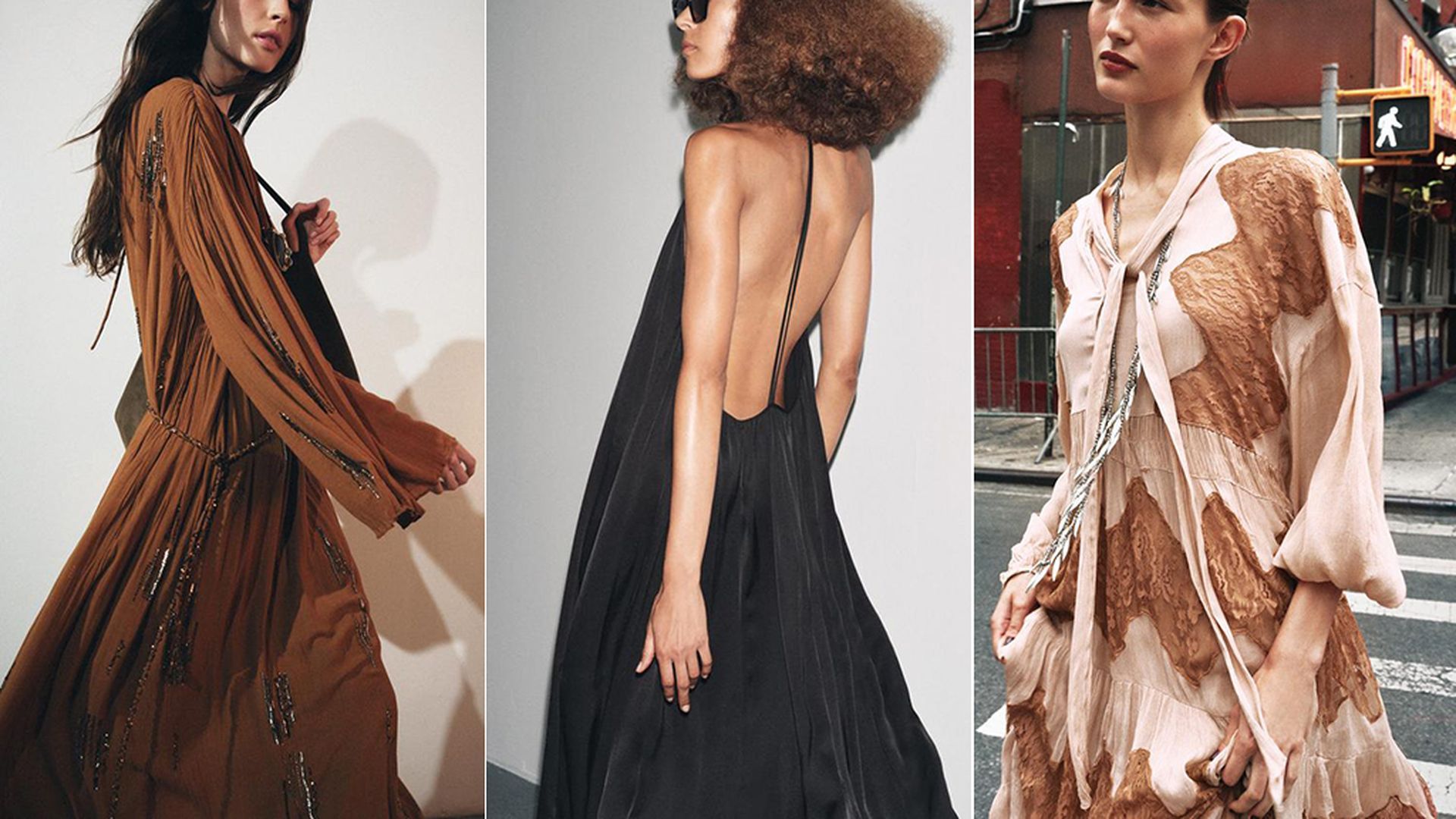 Vestidos fluido Zara Vestidos fluido Zara