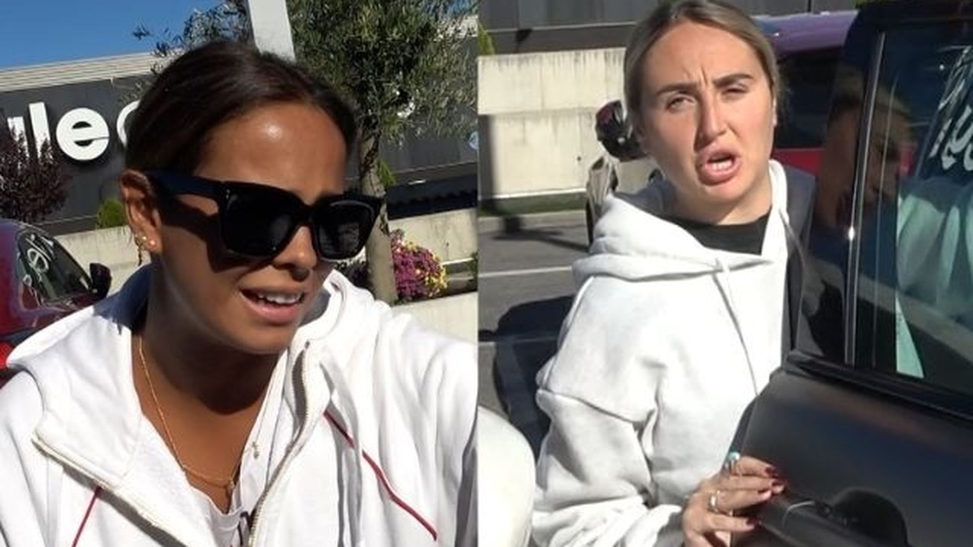 Gloria Camila y Rocío Flores