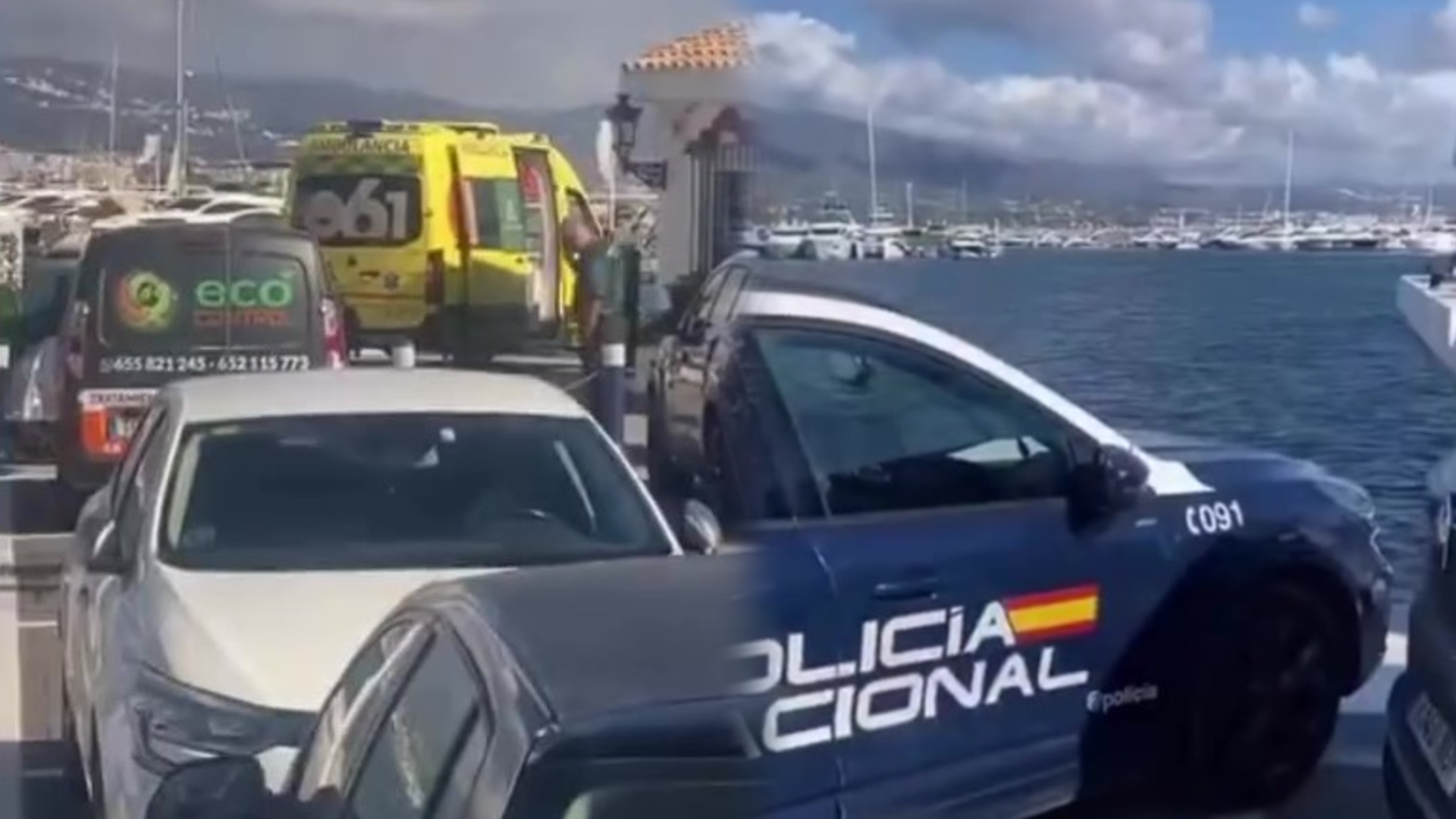 Hallazgo de un cadáver en Puerto Banús, Marbella, Málaga