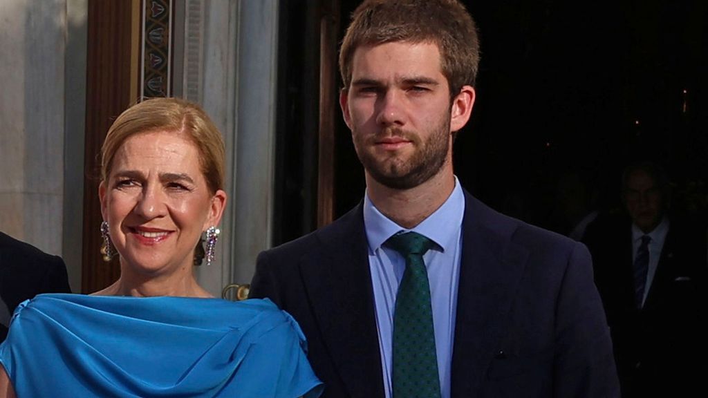 Juan Urdangarin y su madre, la infanta Cristina