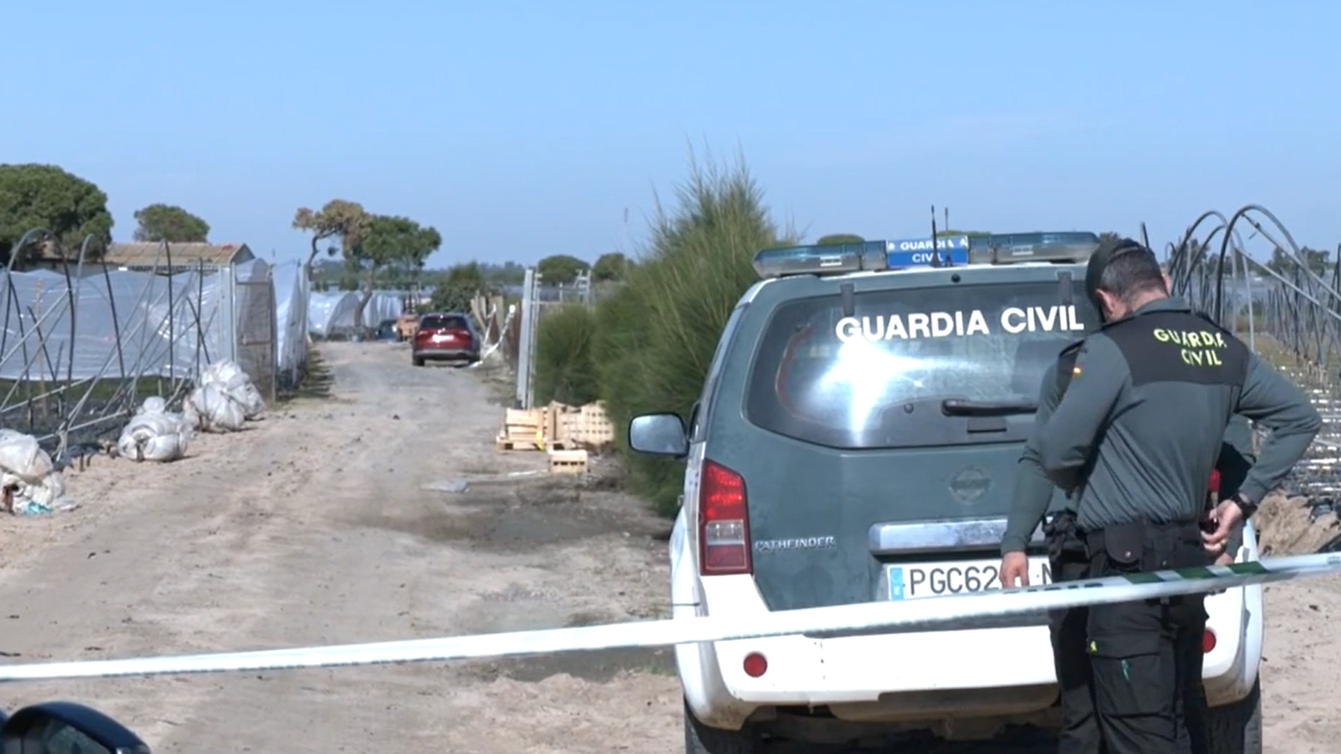 La Guardia Civil investiga el asesinato de una mujer en Moguer (Huelva) La Guardia Civil investiga el asesinato de una mujer en Moguer (Huelva)