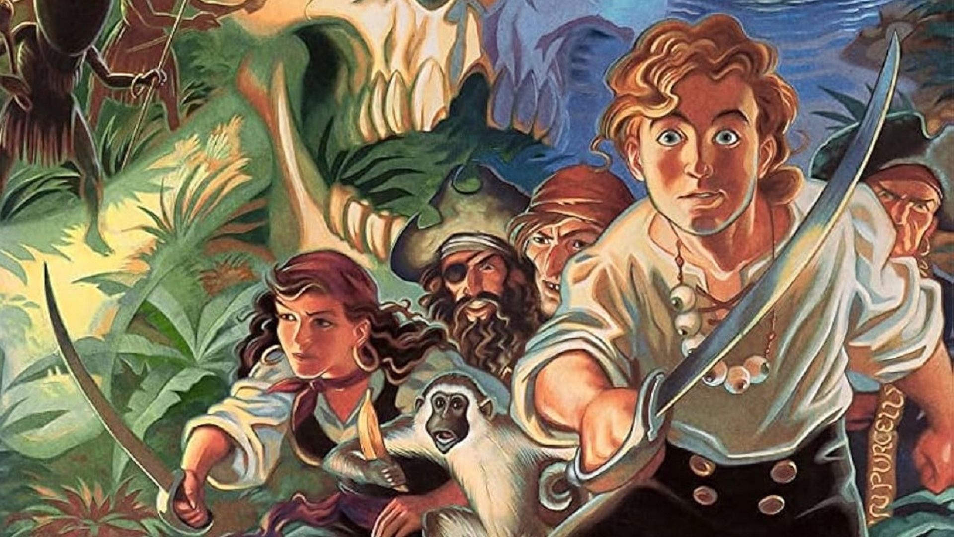 Portada de The Secret of Monkey Island