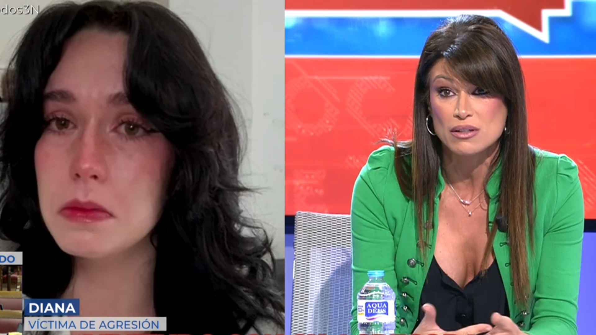 Sonia Ferrer emociona a Diana, agredida por su compañera de piso: "¿Alguien te puede echar una mano?" Sonia Ferrer emociona a Diana, agredida por su compañera de piso: "¿Alguien te puede echar una mano?"